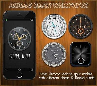 Analog Clock Wallpaper screenshot 12