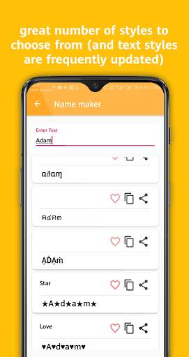 Stylish Text - Fonts, Keyboard, Symbols & Emojis screenshot 4