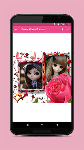 Flower Photo Frame Editor screenshot 2