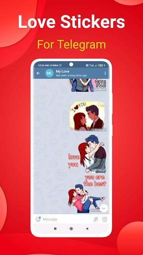 Love Stickers For Signal, WhatsApp & Telegram screenshot 6