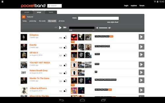 PocketBand - Social DAW screenshot 11