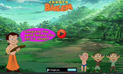 Quick Word Game with Bheem screenshot 3