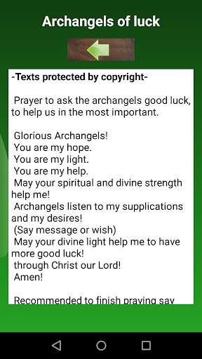 Prayers of good luck screenshot 2