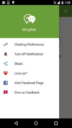 MinglMe-Chat with strangers. screenshot 3