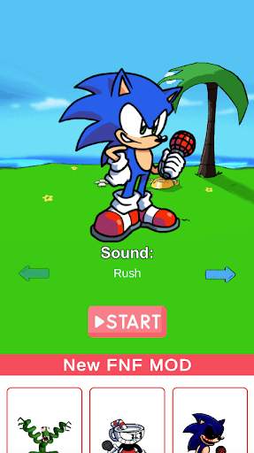 FNF SONIK.RUSH Mod Test screenshot 1