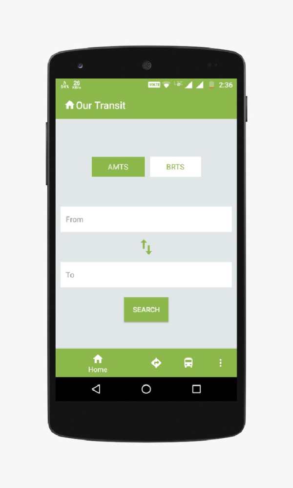 Our Transit - AMTS/BRTS screenshot 2