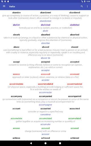 English Verbs screenshot 18