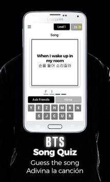 BTS Song Quiz screenshot 1