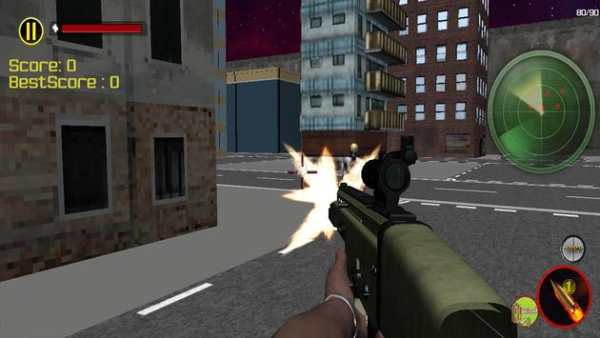 Zombie Apocalypse Three D: Death Target FPS screenshot 2