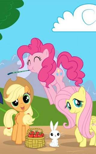 Cute Pony Live Wallpapers screenshot 4