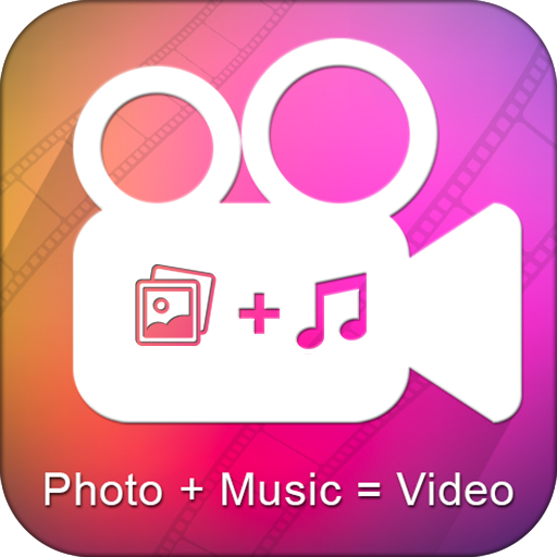Photo   Music = Video icon