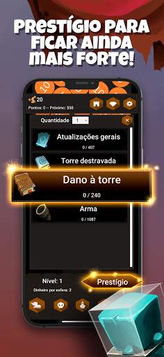 Tower Ball - Defesa de torre screenshot 5