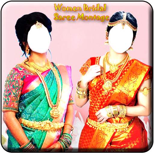 Women Bridal Saree Montage 1.3