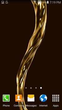 S7 (GOLD) Live Wallpaper screenshot 2
