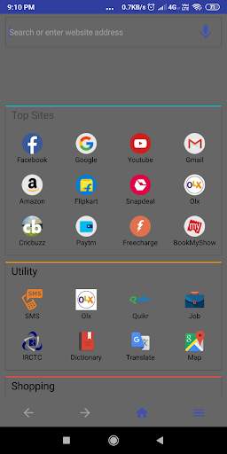 JM browser the fastest browser from other browser screenshot 4
