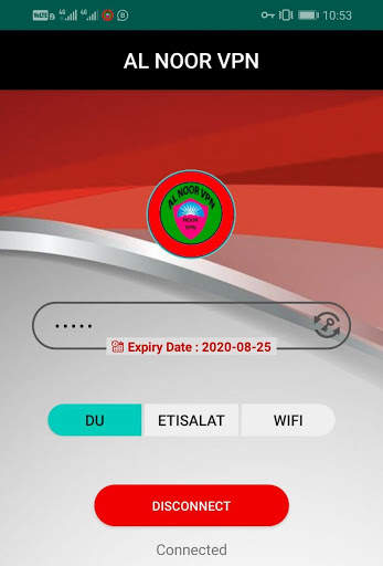 AL NOOR VPN screenshot 1