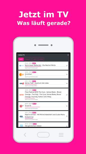 GAGA TV - Fernsehprogramm App mit LIVE TV Programm screenshot 6