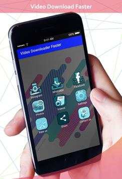 Video Download Faster ( IG FB WA ) Pro screenshot 1