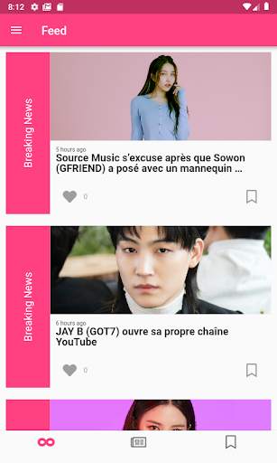Nouvelles de kpop screenshot 3