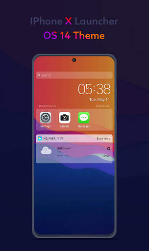 iphone 12 launcher - ios 13 Th screenshot 4