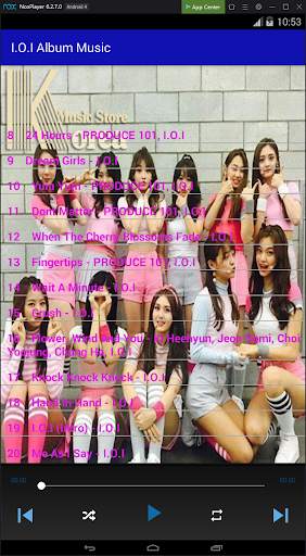 I.O.I Album Music screenshot 4