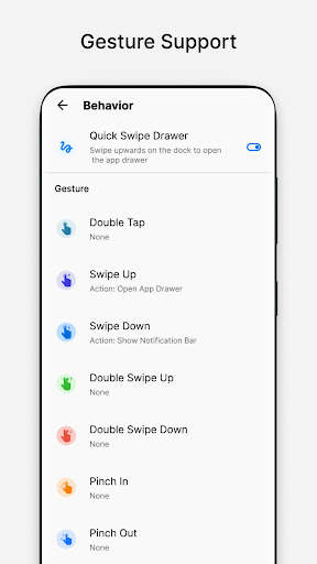 Android 14 Style Launcher screenshot 4