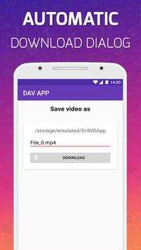 DAV - Download Any Video Played screenshot 8