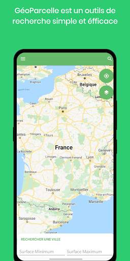Géo Parcelle  - Recherche de cadastre screenshot 1