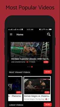 WWE-F wrestling Video screenshot 1