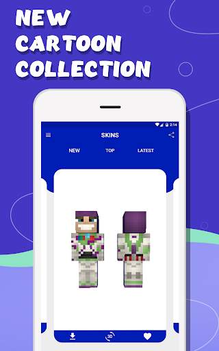Cartoon Skins screenshot 1