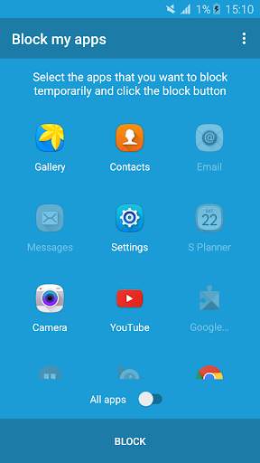 Block my apps screenshot 1