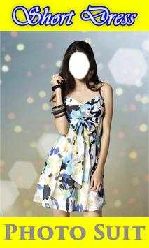 Short Dress Girl Photo Montage HD screenshot 1