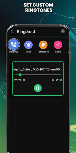 Ringdroid- MP3 Cutter Ringtone screenshot 4