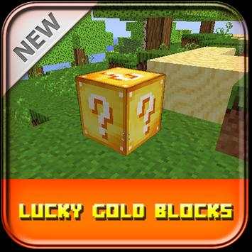 Lucky Gold Block Mod Minecraft screenshot 1