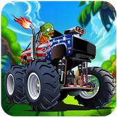 Zombie Racing Climb road hill 1.0