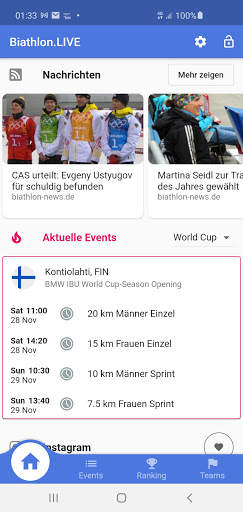 Biathlon.LIVE 2023-2024 screenshot 1