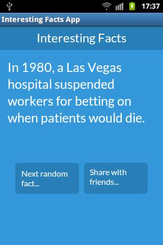 Interesting & Funny Facts App screenshot 3