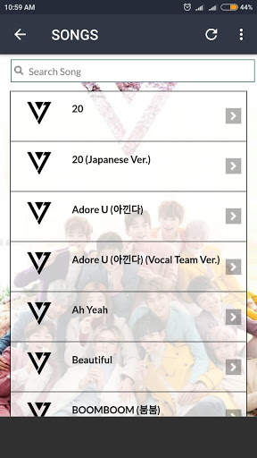 Seventeen Lyrics (Offline) screenshot 4