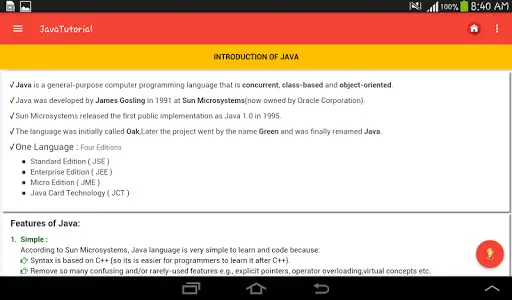 Learn Java - Java Prowess screenshot 3