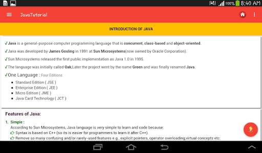 Learn Java - Java Prowess screenshot 3