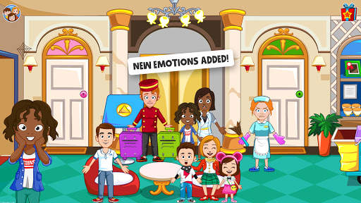 My Town Hotel Games for kids screenshot 8