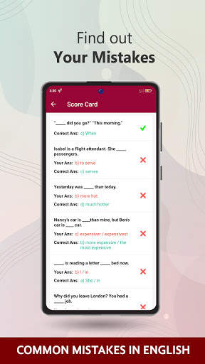 Common Mistakes in English Offline screenshot 8