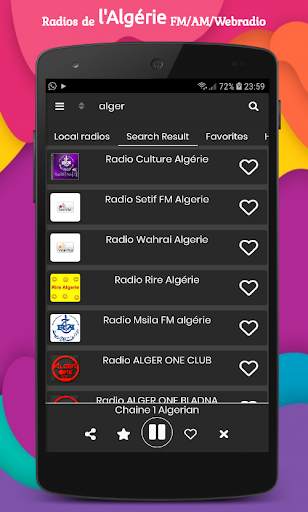 Algeria Radios FM/AM/WEBRADIO screenshot 1