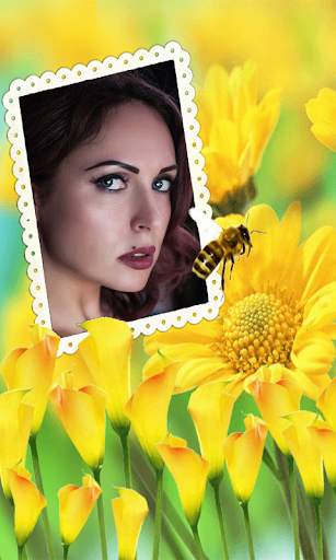 Flower Photo Frame 2021 Rose Application Updated 7 تصوير الشاشة