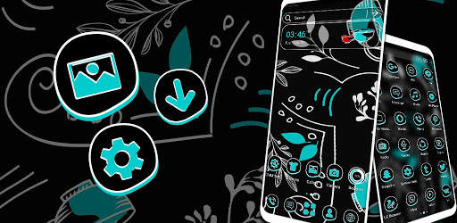 Leaf Calligraphy Launcher Theme screenshot 7
