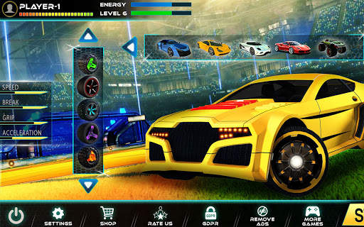 Rocket Soccer League - Car Football Game screenshot 4