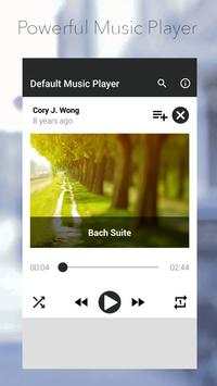 Default Music Player screenshot 2