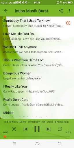Intips Musik Player screenshot 3