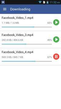 Quick Facebook Video Download screenshot 5