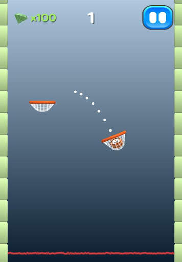 Ball Shot - Fling to Basket screenshot 1